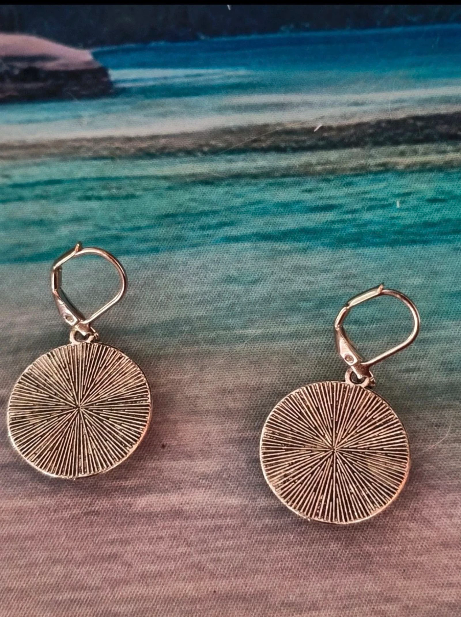 Brincos vintage flores TBE – photo 6